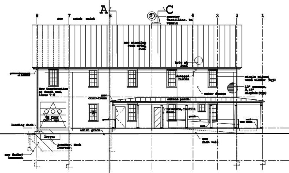 Teago East Elevation